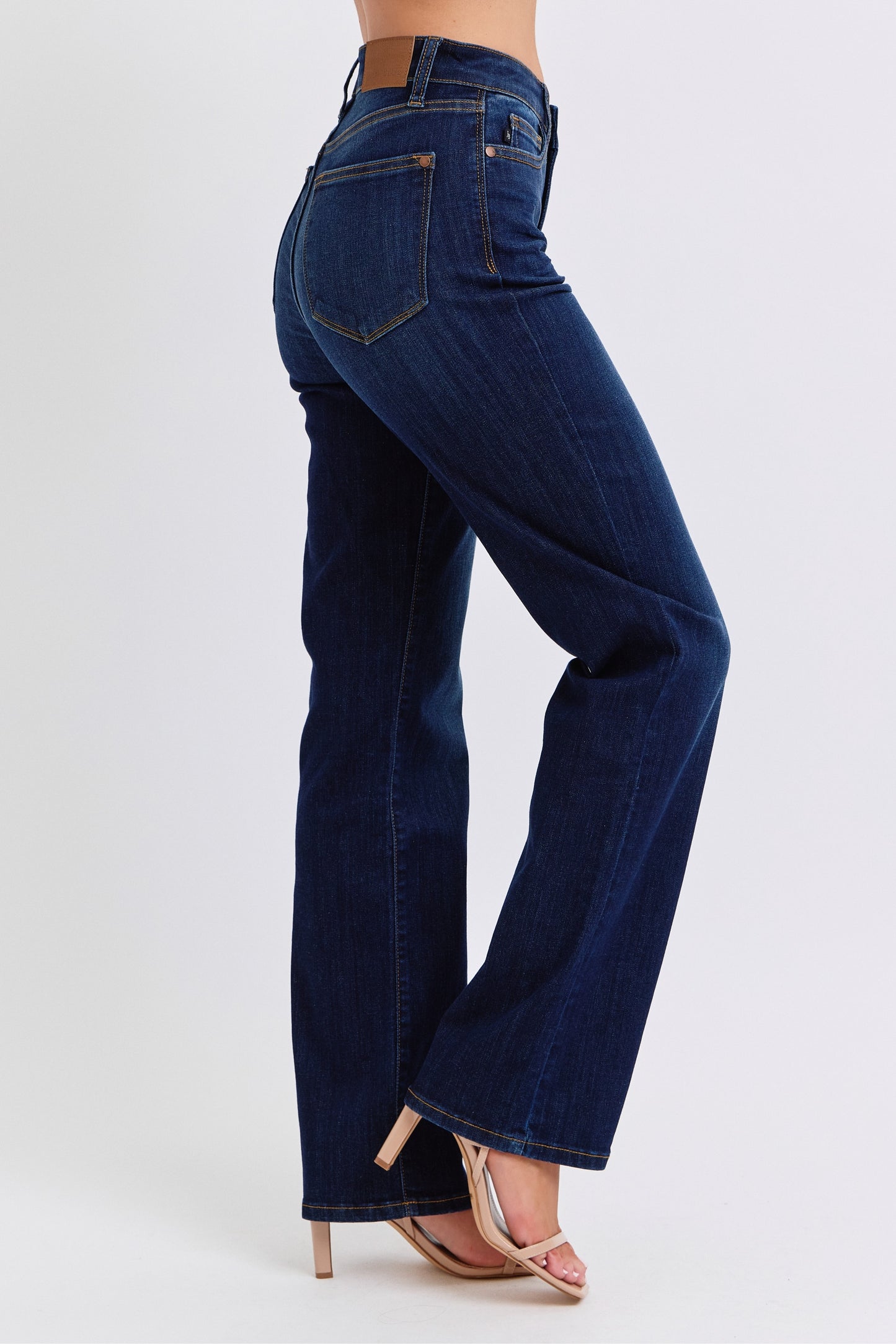 Judy Blue High Waist Straight Denim Jean - 82627