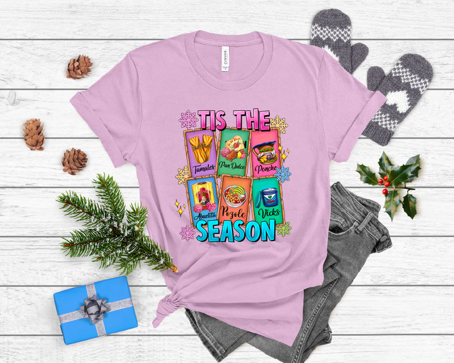 Coquette Christmas Tis The Season T-Shirt