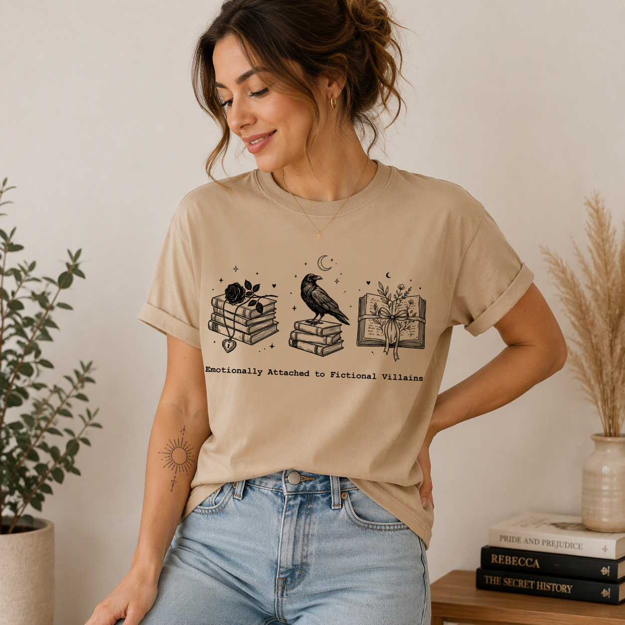 Emotionally Attached Fictional Villains T-Shirt
