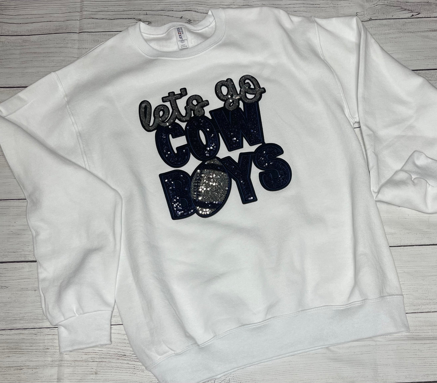 Lets Go Cowboys Sweater