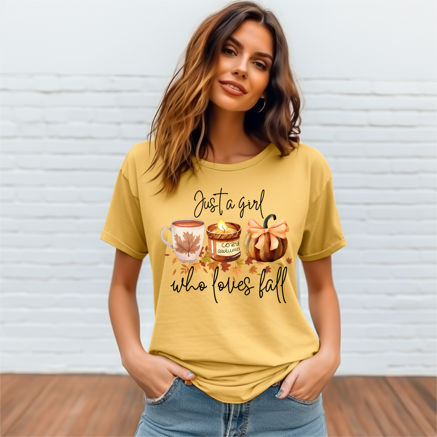 Just A Girl Who Loves Falls T-Shirt