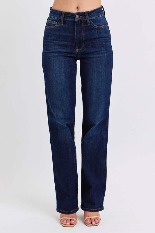 Judy Blue High Waist Straight Denim Jean  - 82627