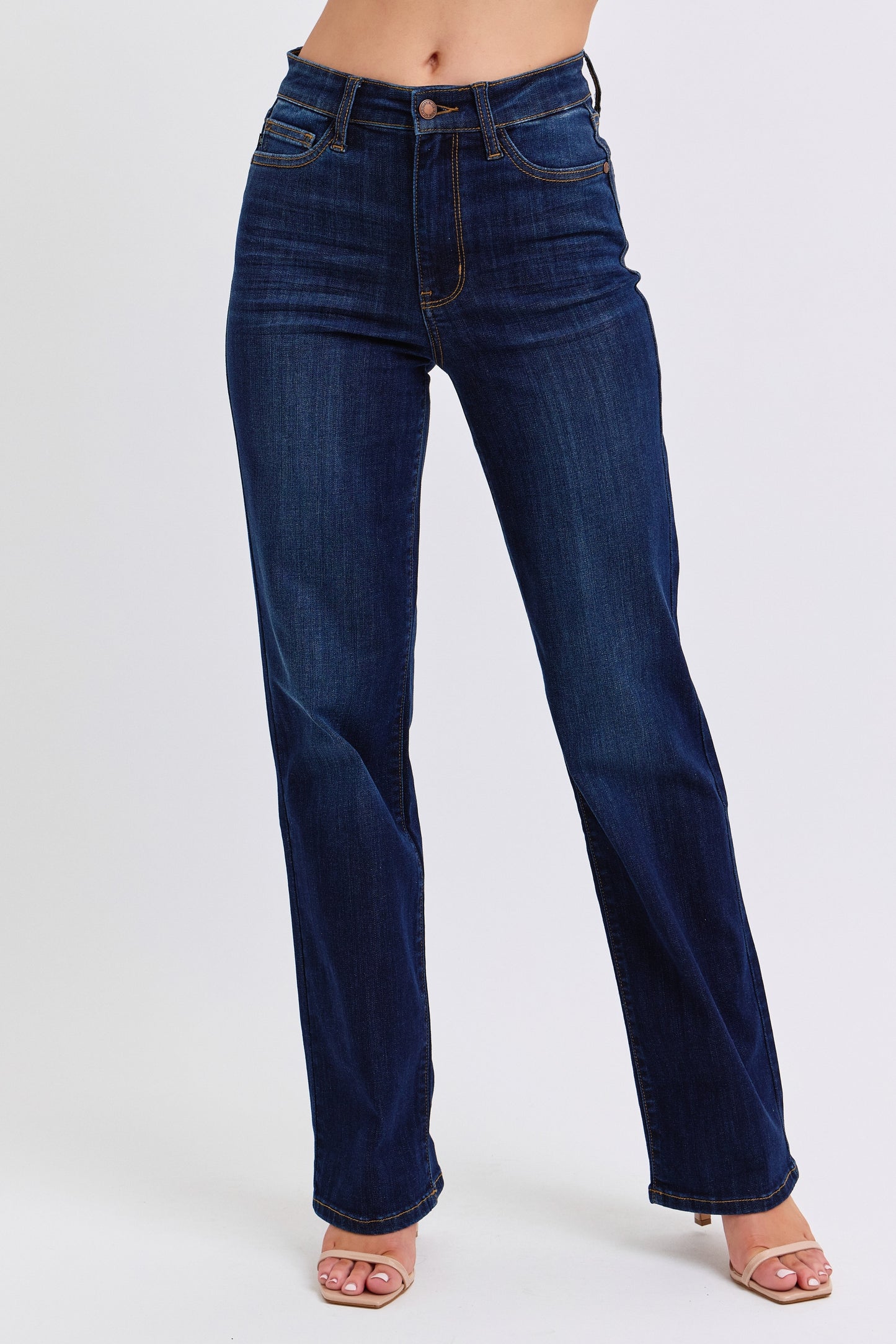 Judy Blue High Waist Straight Denim Jean  - 82627