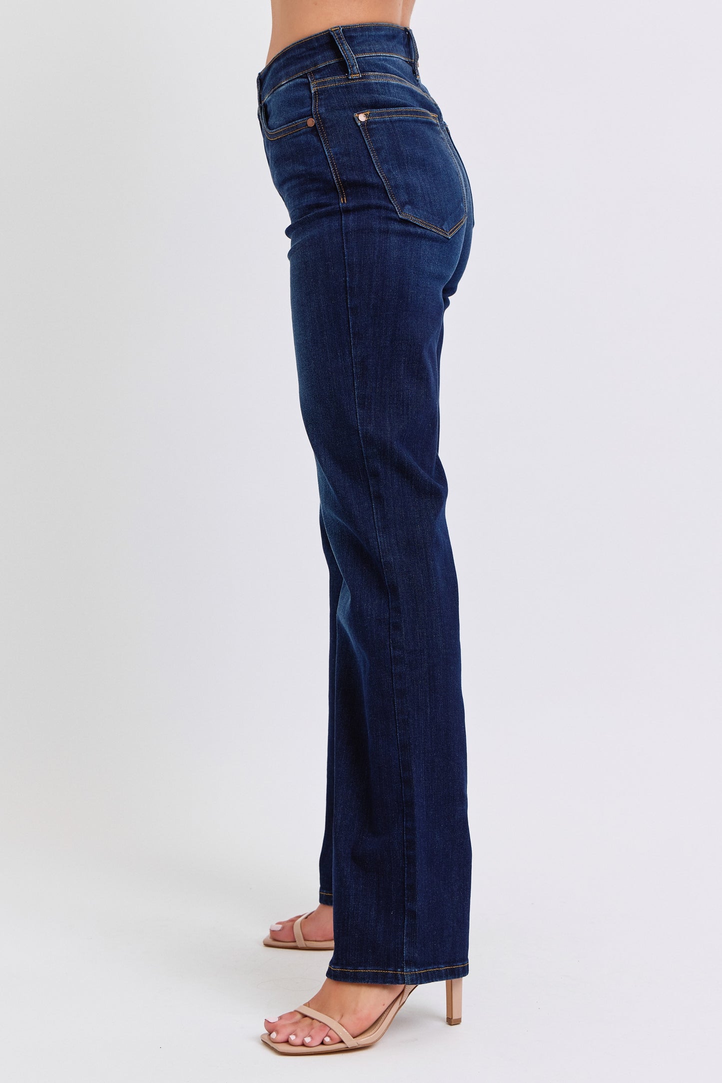 Judy Blue High Waist Straight Denim Jean  - 82627