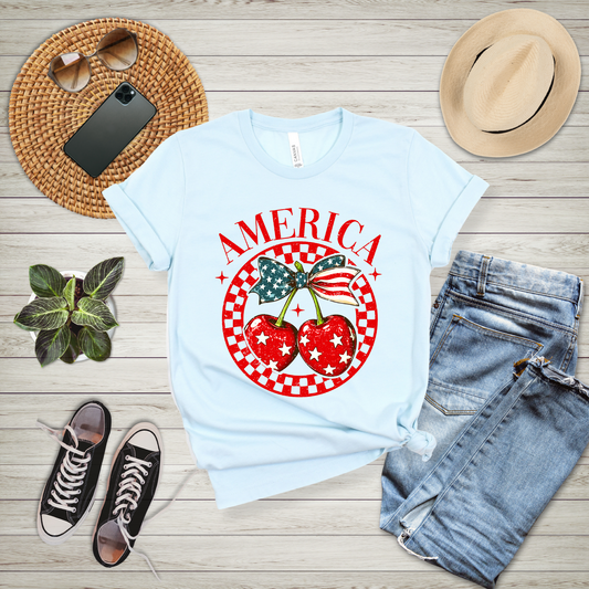 America Cherry T-Shirt