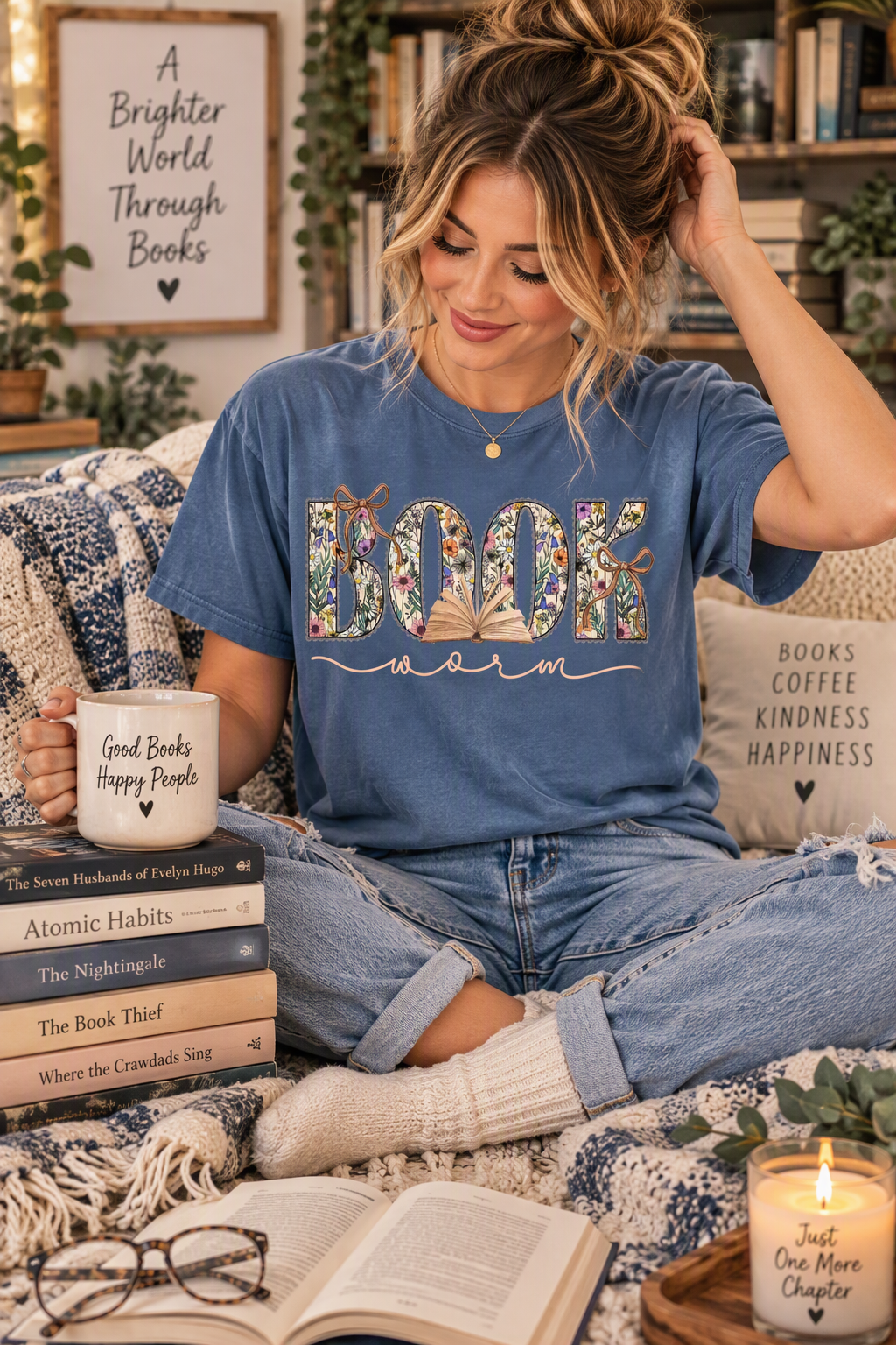Book Worm T-Shirt