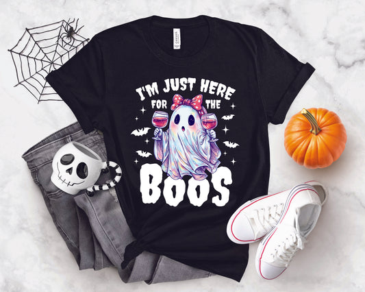 Just Here for the Boos T-Shirt