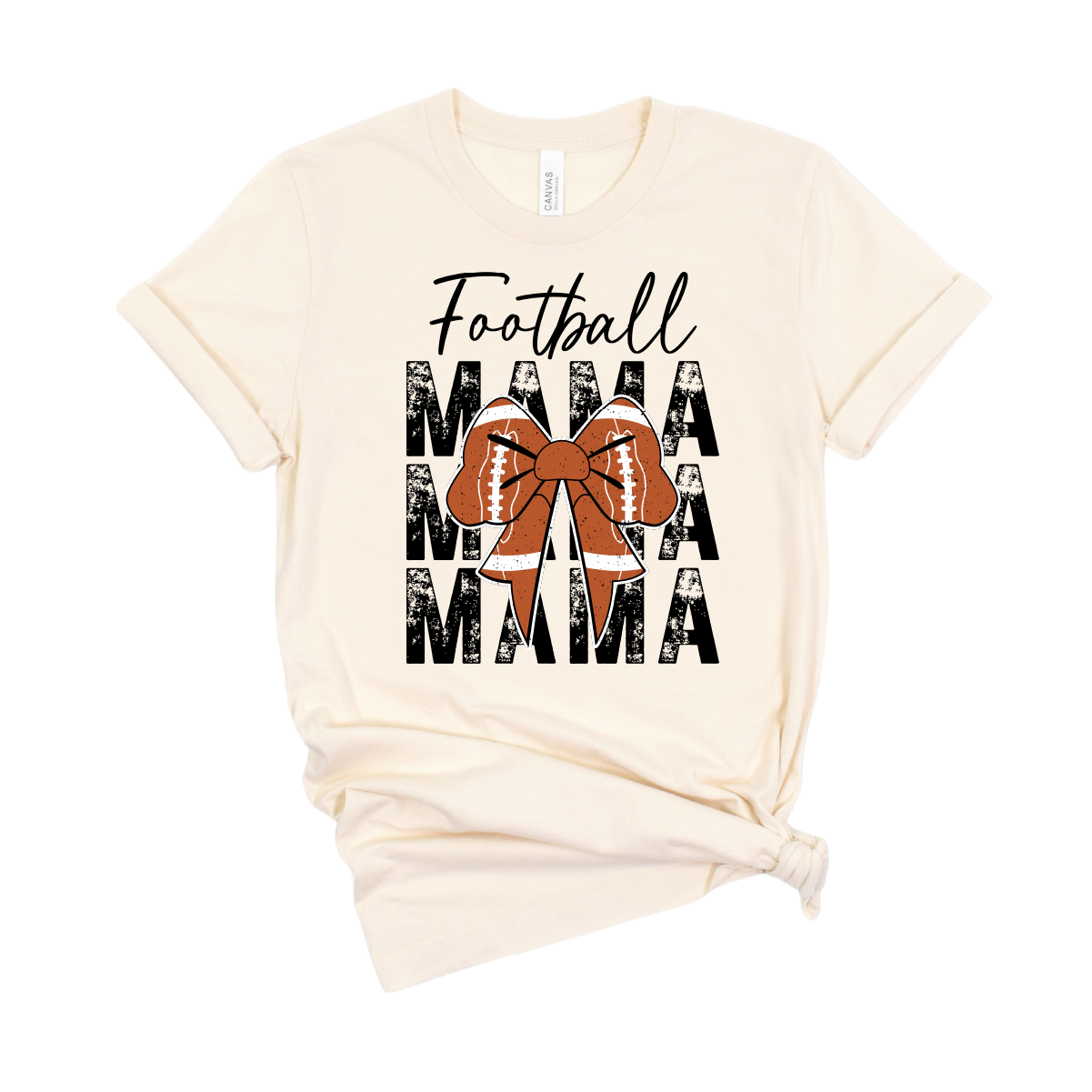Mama Coquette Football T-Shirt