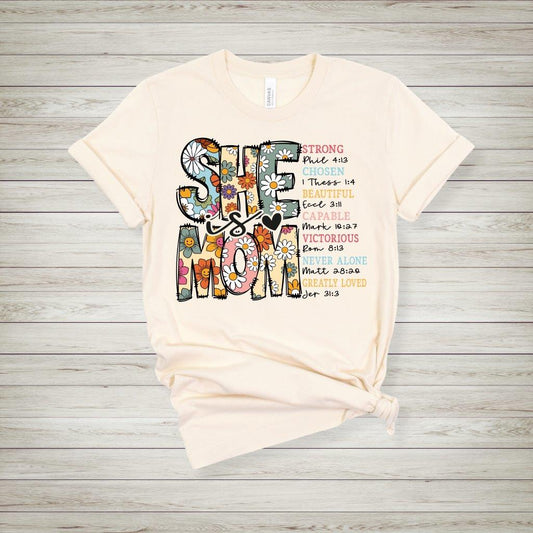 She Is Mom T-Shirt