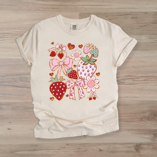 Strawberry Coquette T-Shirt